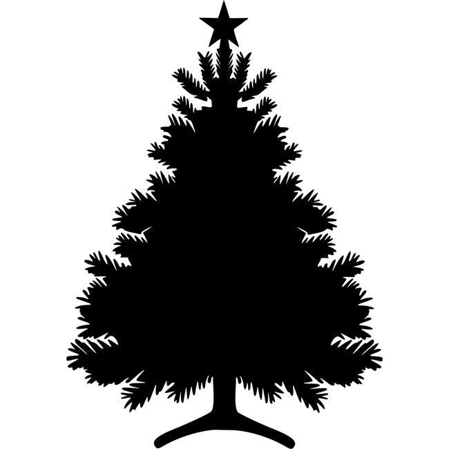 Christmas Tree Stencil