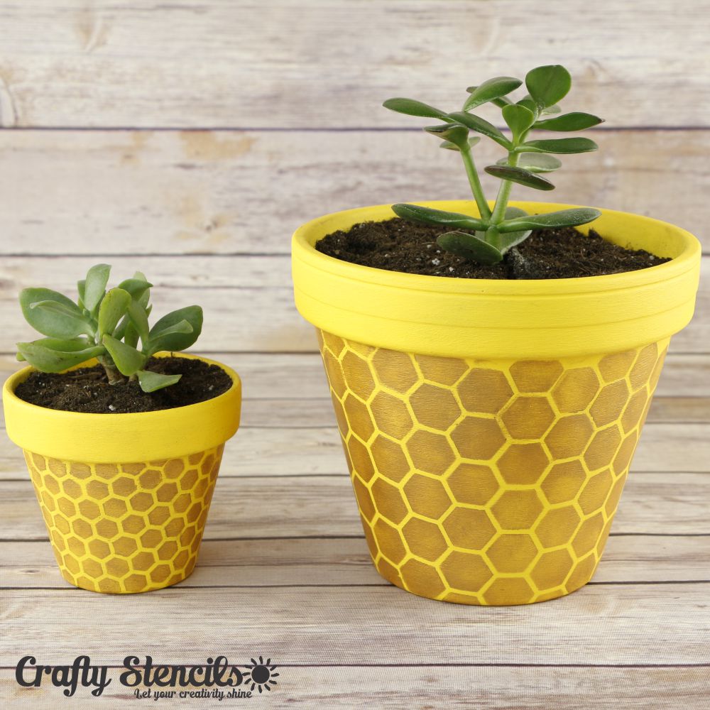Honeycomb Honey Comb Pattern - Stencil – My Custom Stencils