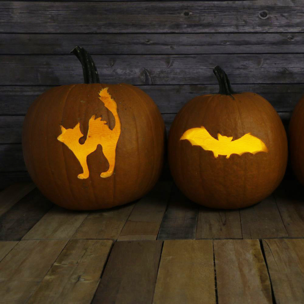 superhero pumpkin stencils